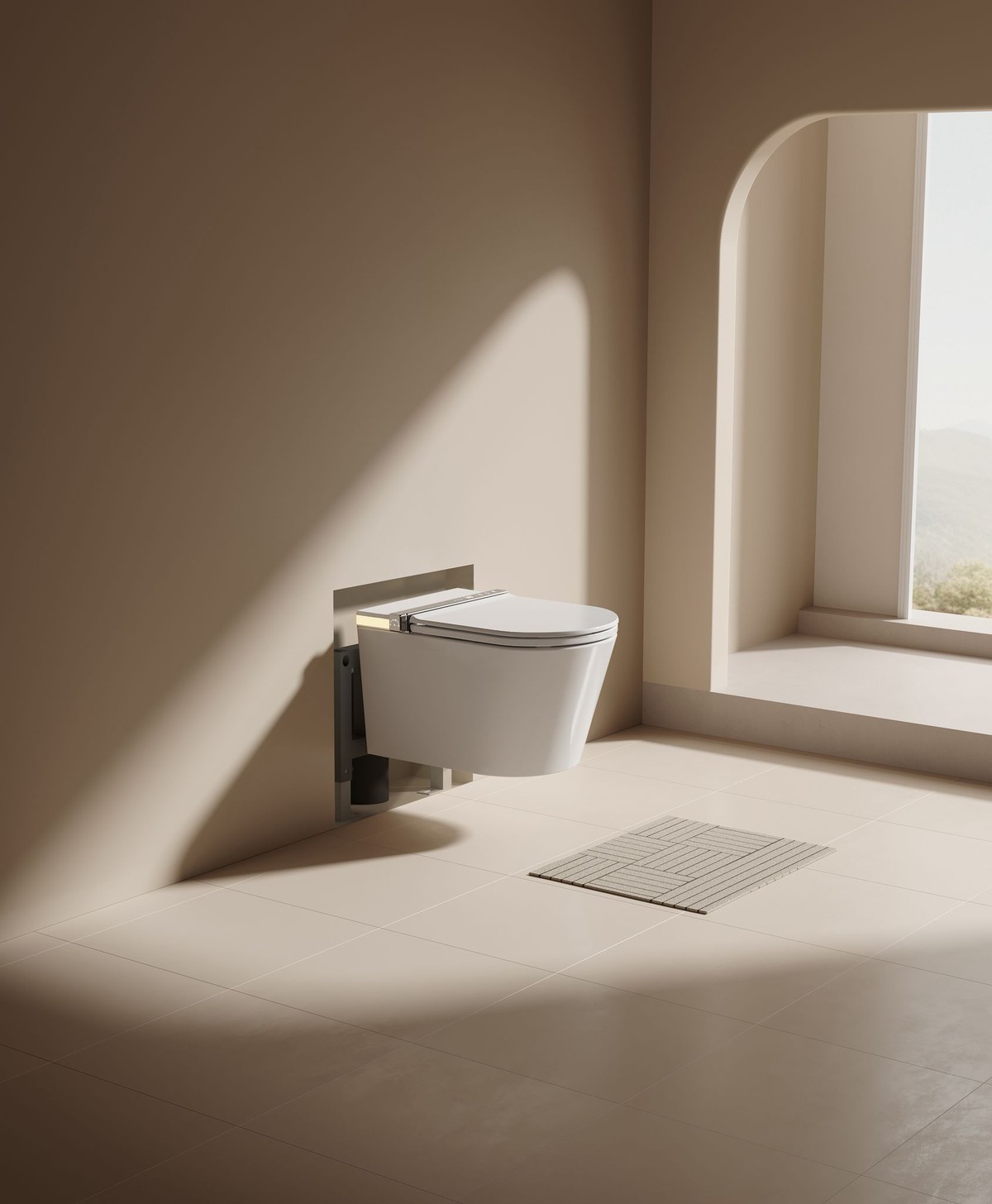 Sanova S005F wall-hung installation frame