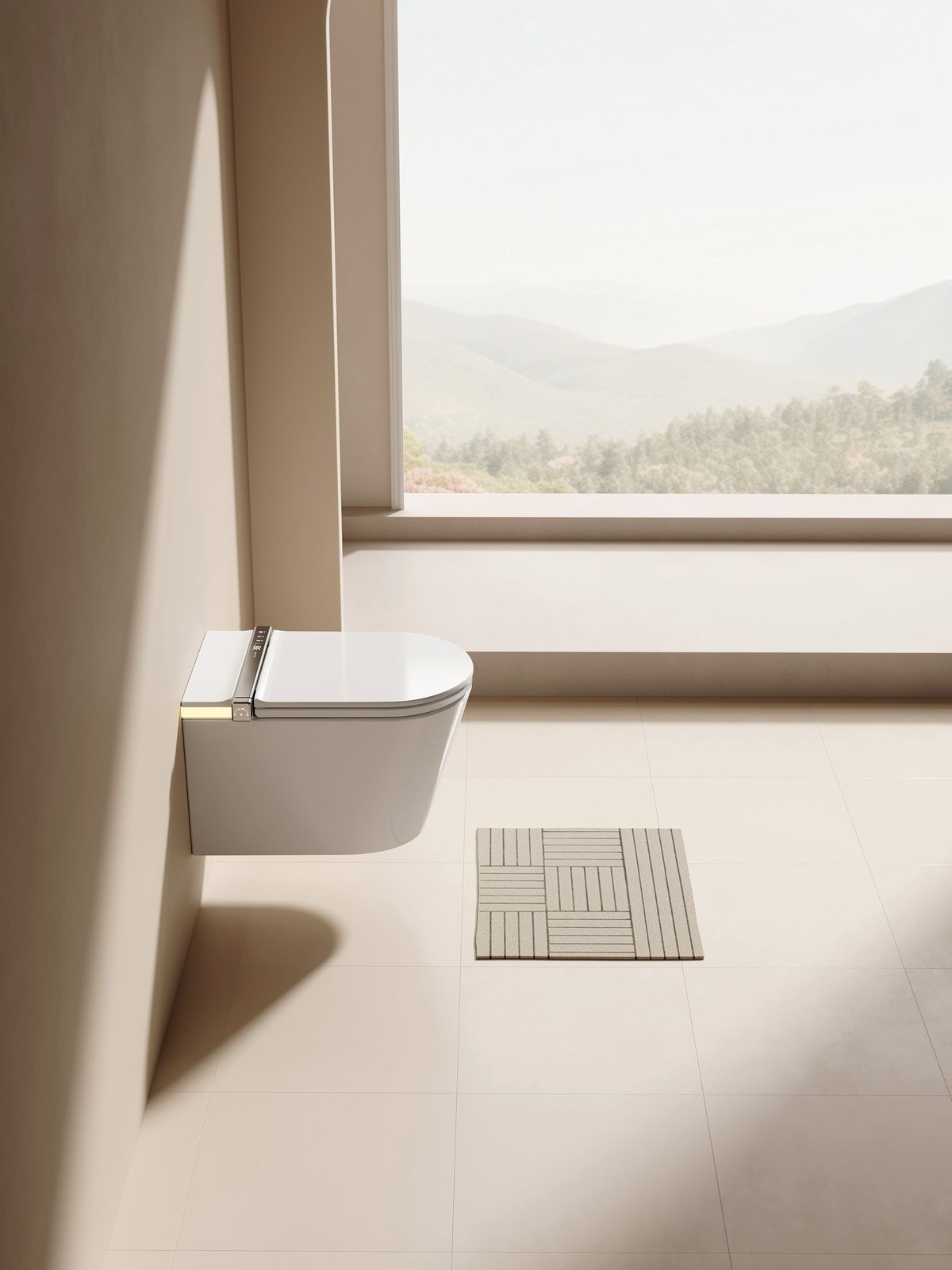 Sanova S005F elegant bathroom setting