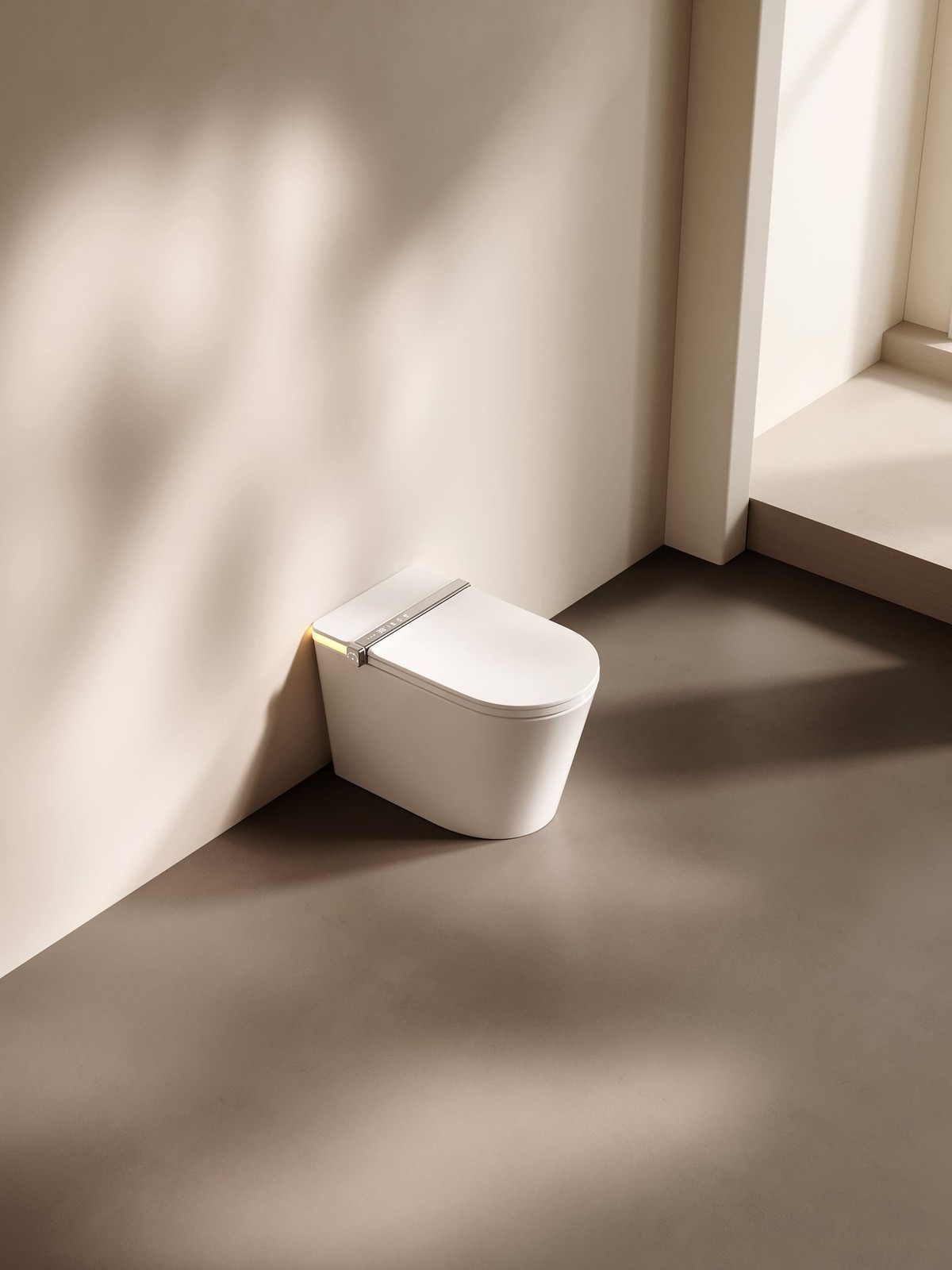 Sanova S002F in warm bathroom setting