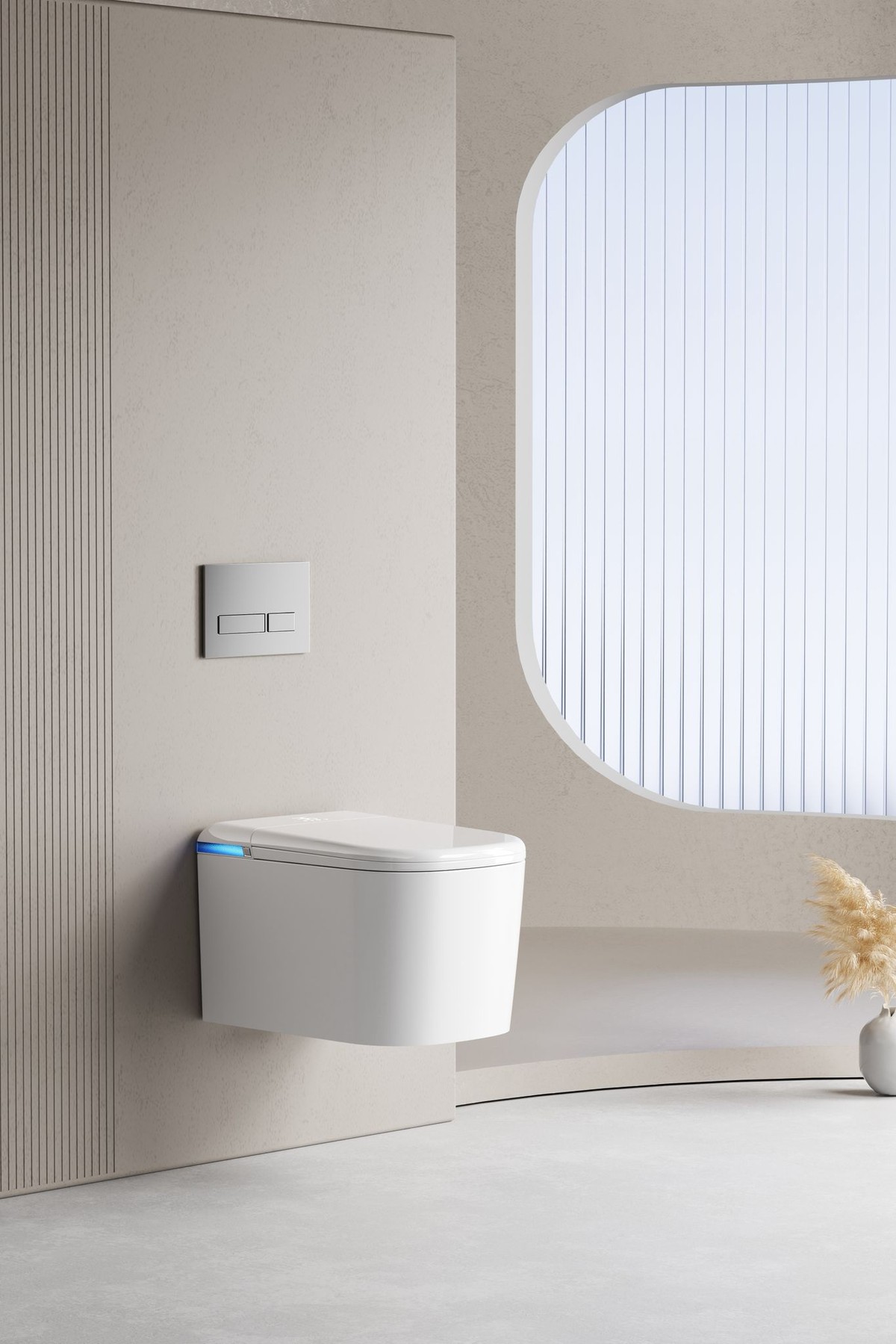 Sanova Y3 wall-hung with flush plate