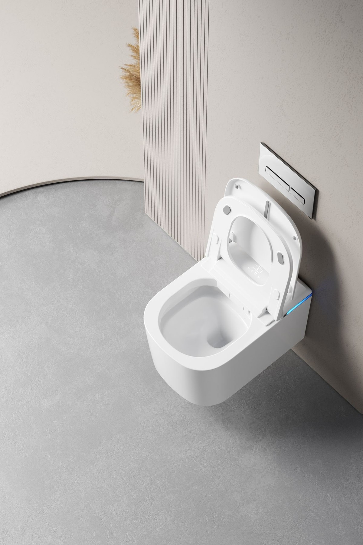 Sanova Y3 rimless bowl open view from above